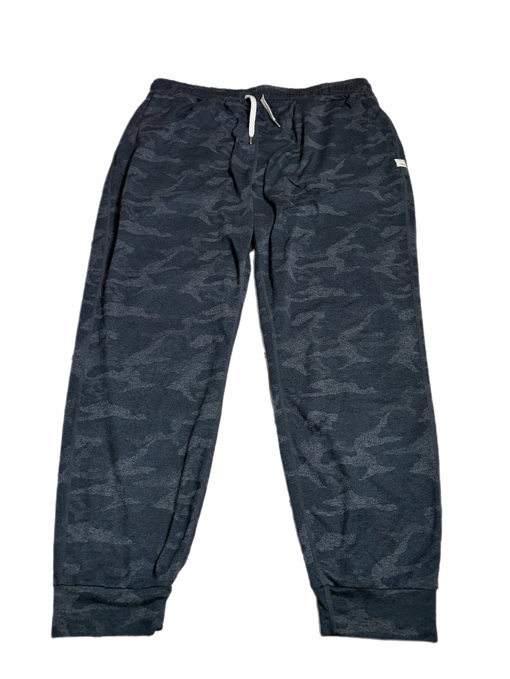 Vuori Halo Performance Mid-Rise Jogger *25” (Black Riptide Camo) Size L/XL